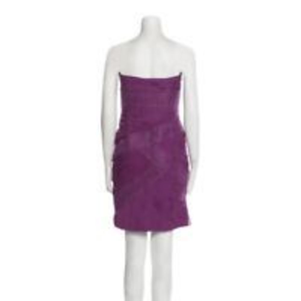 ML‎ Monique Lhuillier Silk A-line Dress. - Picture 3 of 3